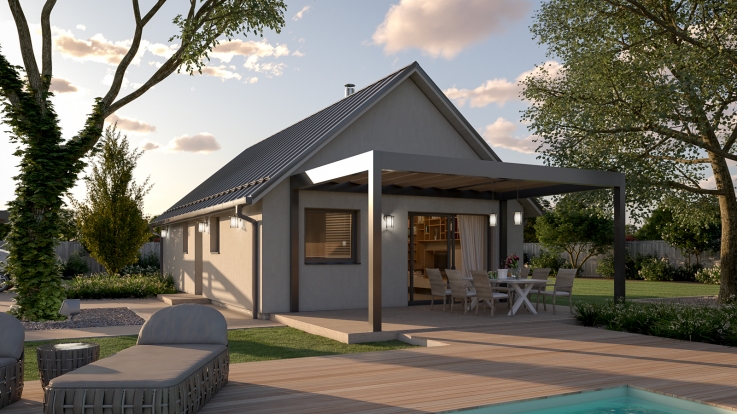 projekt domu BUNGALOW 226